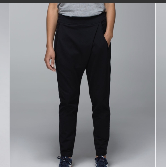 Lululemon Yogini Trouser Pant Black - Picture 1 of 15